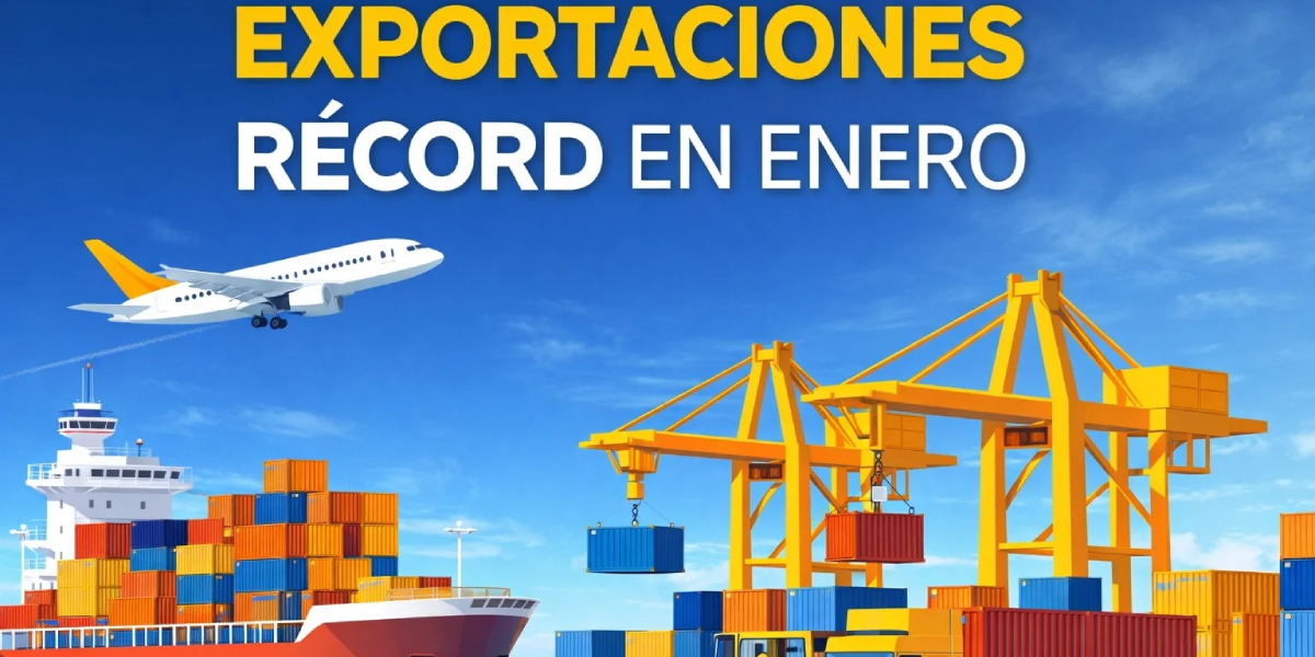 Chile Inicia 2026 con Récord Histórico en Comercio Exterior: Primera Vez que Supera US$18.000 Millones en enero 