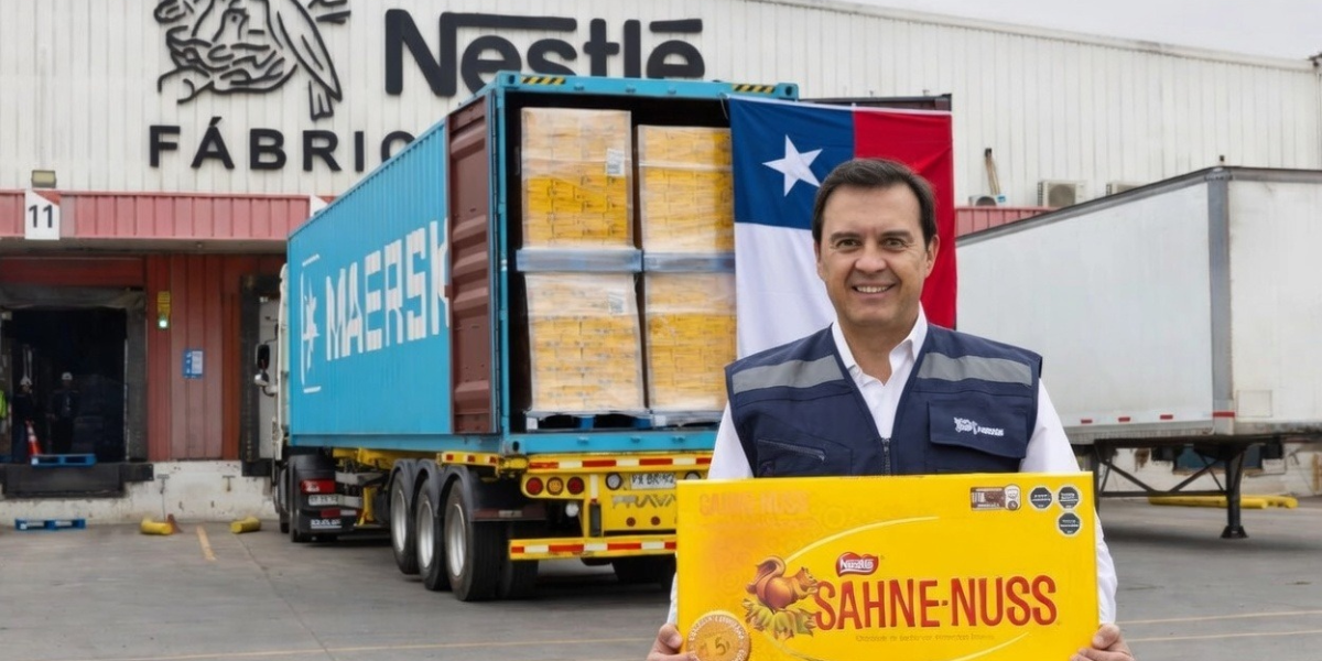 Sahne-Nuss y otros clásicos chilenas pisan fuerte en Estados Unidos: un hito exportador con mirada estratégica y logística impecable