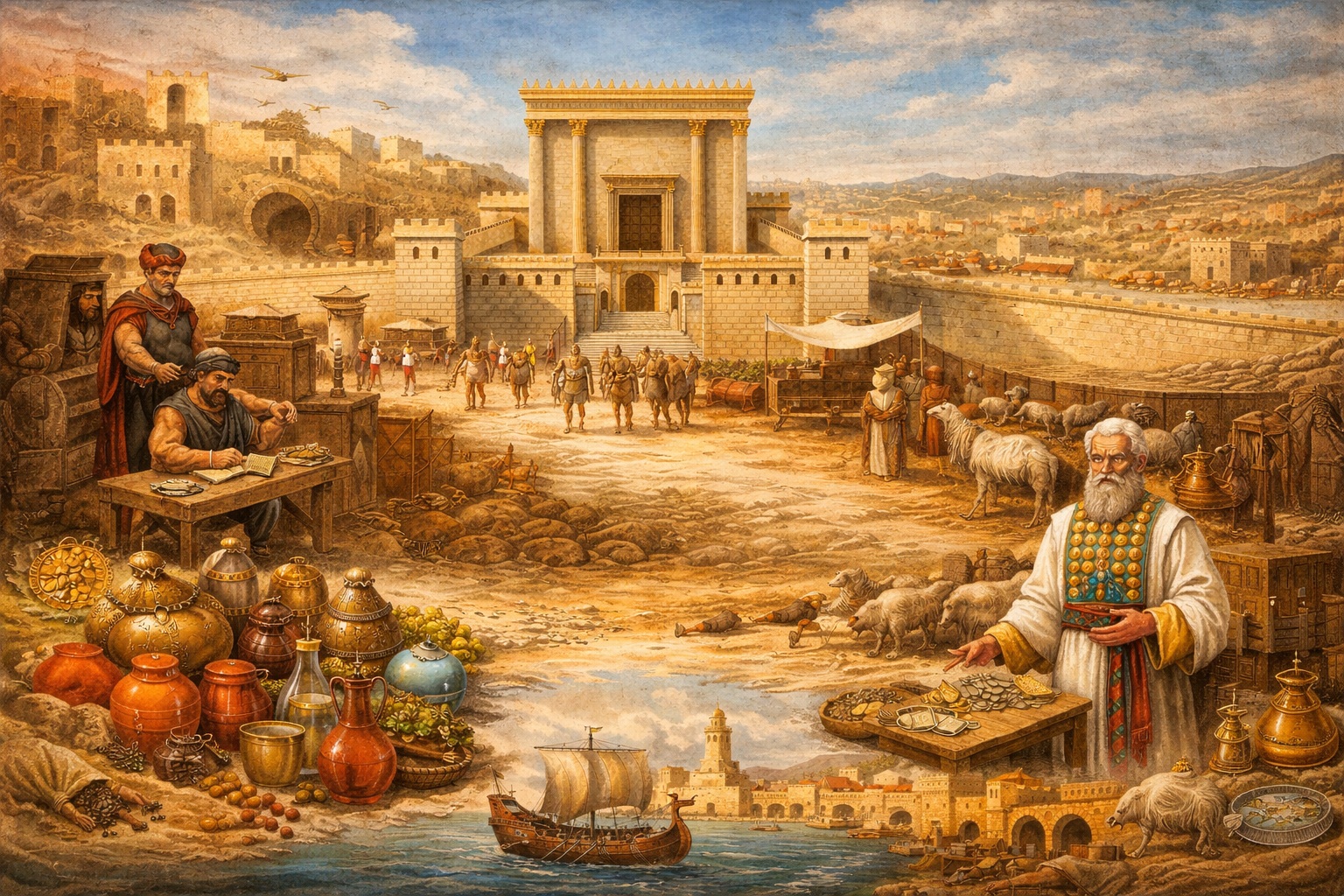 ¿CÓMO ERA EL COMERCIO EXTERIOR EN LA JERUSALÉN DEL SIGLO I?