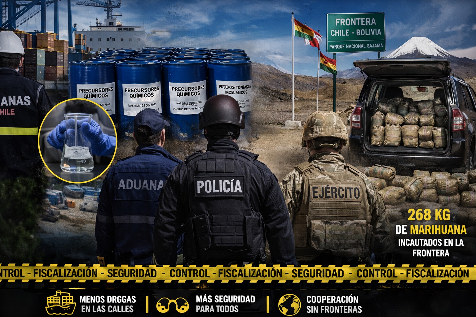 DECOMISOS EN SAN ANTONIO Y FRONTERA NORTE ALERTAN SOBRE NUEVAS FORMAS Y RUTAS DEL NARCOTRÁFICO