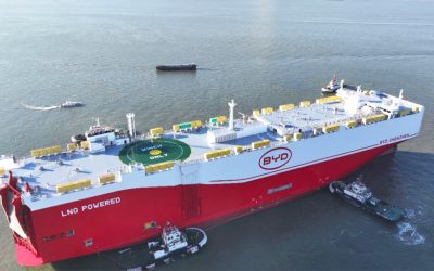 DEL ASTILLERO AL PUERTO: EL BYD CHANGZHOU Y LOS NUEVOS DESAFÍOS PARA LA LOGÍSTICA PORTUARIA CHILENA